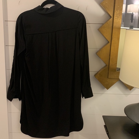 Vince black silk dress size 0. New with tags. - Picture 4 of 4